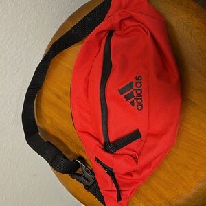 Adidas Hot Pink Canvas Fanny Pack